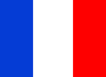 Flagge Frankreich Blau Weiß Rot