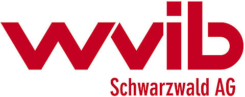 Logo WVIB Schwarzwald AG in Rot