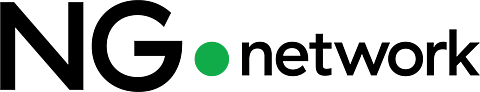 Logo NG.Network in Schwarz und Grün