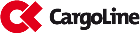 Logo CargoLine in Rot und Schwarz